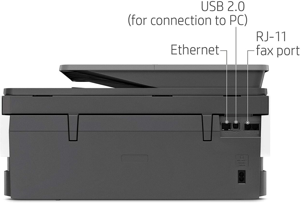 Hp Officejet Pro 8025 All In One Wireless Printer 14 Jmj 45 T And M 